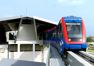 Intamin monorail in Port Harcourt, Nigeria 